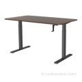 CONTUO 2024 STYLE MODERNE ALIMENTABLE Table d'ordinateur de bureau debout électrique pour le bureau